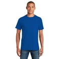 thumbnail image 1 of Gildan Mens Ultra Cotton Short Sleeve T-Shirt, 100% cotton Solid Classic T-Shirt Royal M, 1 of 6