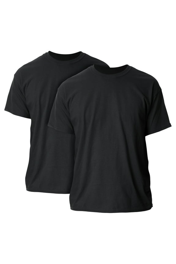 Mens Ultra Cotton Short Sleeve T-Shirt, 2-Pack, up to size 5XL