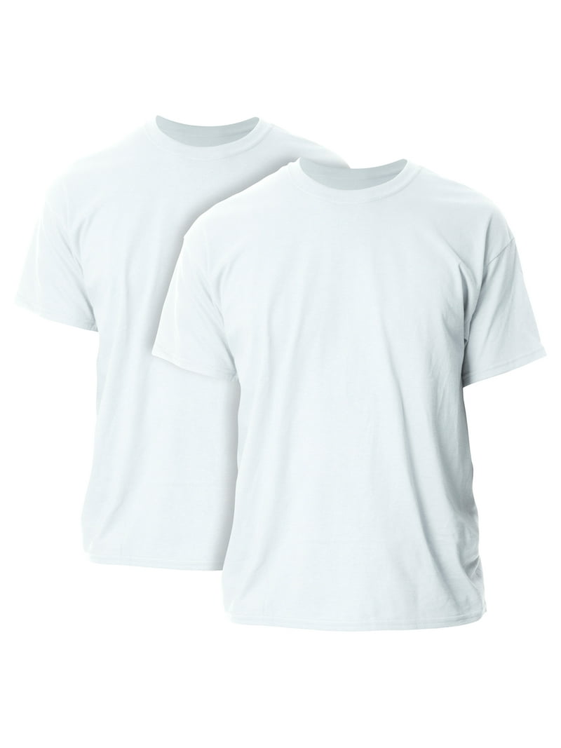 Gildan Men's Ultra Cotton T-Shirt - 2-Pack, 6 Oz Heavyweight, Preshrunk Cotton