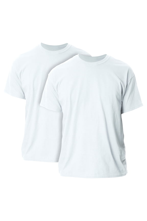 Unisex Ultra Cotton Short Sleeve T-Shirt, 2-Pack, up to size 5XL