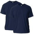thumbnail image 1 of Gildan Mens Ultra Cotton T-Shirt, 2XL, Navy (Pack of 2) 2 Navy, 1 of 1
