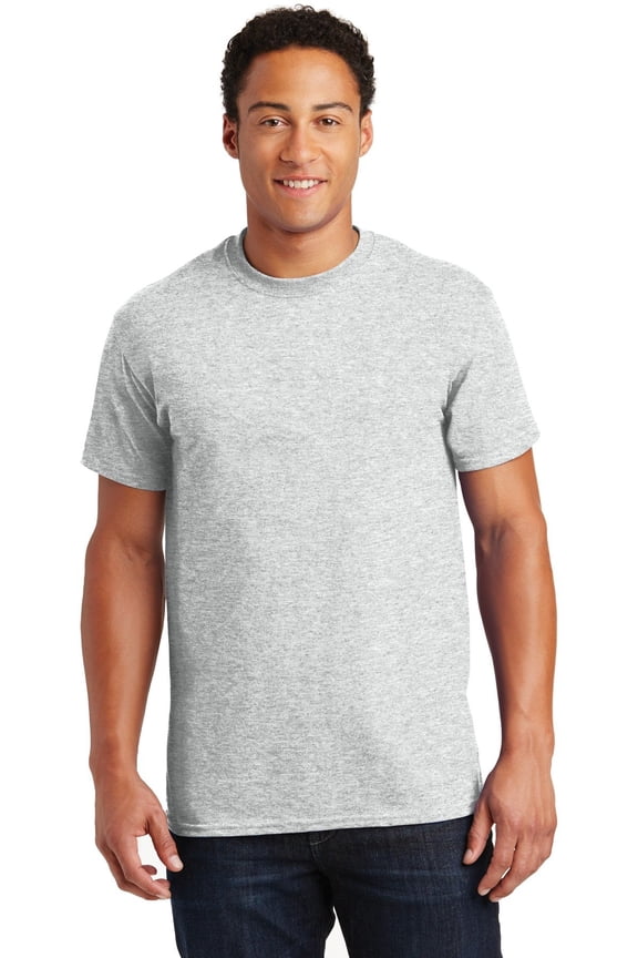Mens Ultra Cotton T-Shirt, 3XL, Ash (Pack of 2) 2 Ash