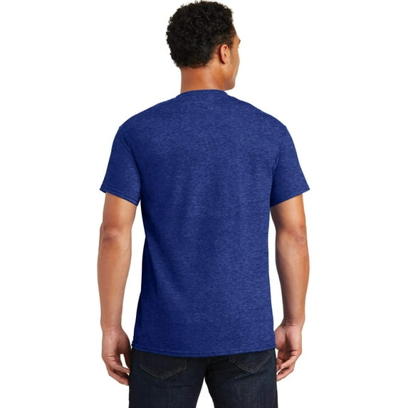 Gildan Mens Ultra Cotton T-Shirt, L, Antique Royal (Pack of 2) 2 Antique Royal