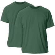 Gildan Mens Ultra Cotton T-Shirt, L, Military Green Pack of 2 2 Military Green