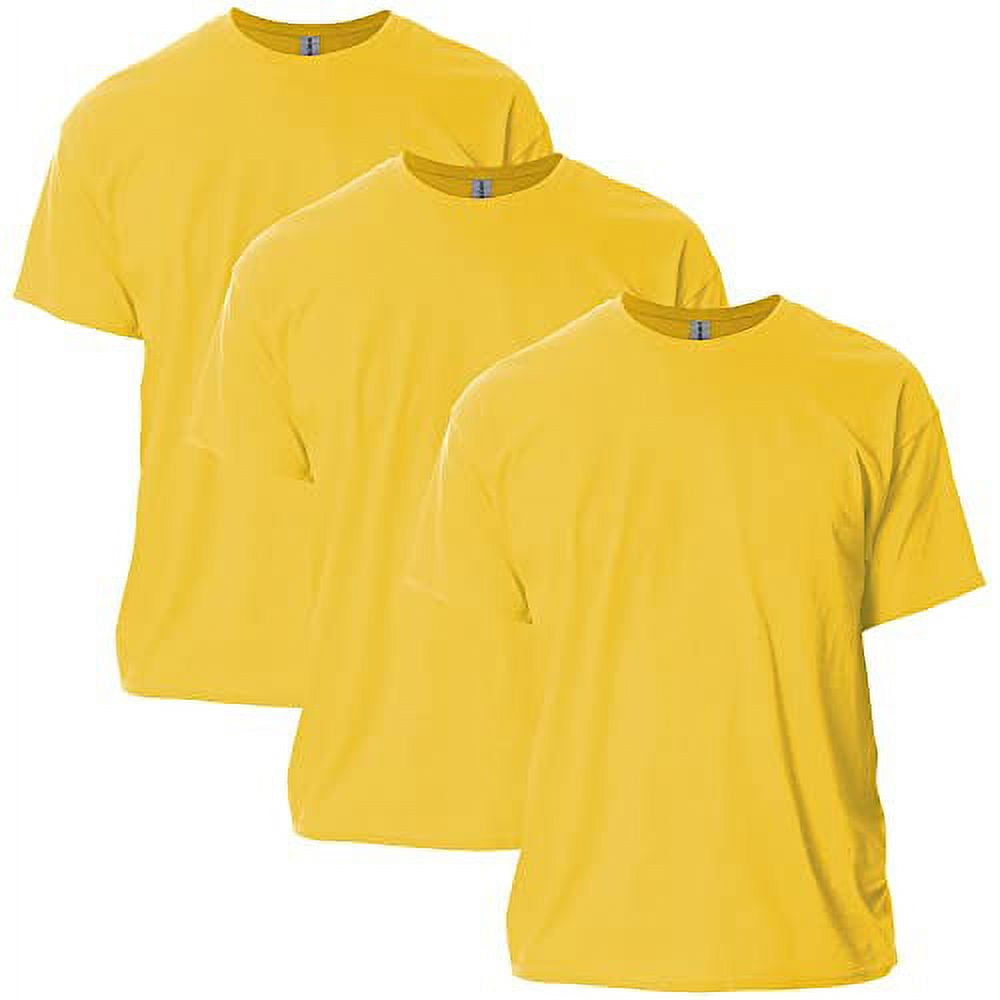 Gildan Men's Ultra Cotton T-Shirt, Style G2000, 2-Pack, Daisy, 3X