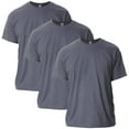 thumbnail image 1 of Gildan Mens Ultra Cotton T-Shirt, S, Dark Heather (Pack of 3) 3 Dark Heather, 1 of 1