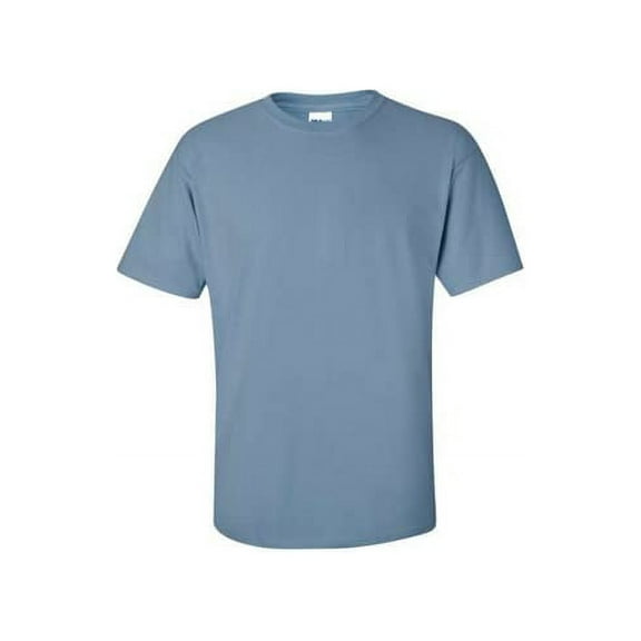 Gildan Mens Ultra Cotton T-Shirt, XL, Stone Blue (Pack of 2) 2 Stone Blue
