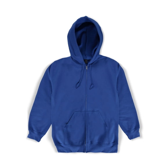 Gildan Mens' Zip-Up Hoodie Color: royal blue Size: s