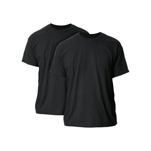 Gildan Mens and Big Mens Ultra Cotton T-Shirt, 2-Pack, up to size 5XL ...