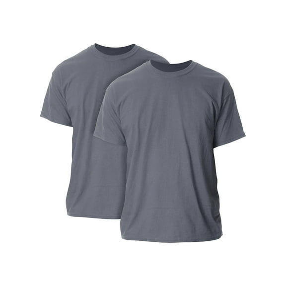Gildan Mens and Big Mens Ultra Cotton T-Shirt, 2-Pack, up to size 5XL