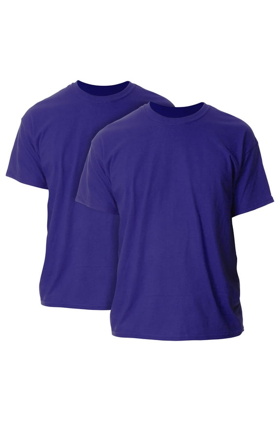 Mens and Big Mens Ultra Cotton T-Shirt, 2-Pack, up to size 5XL