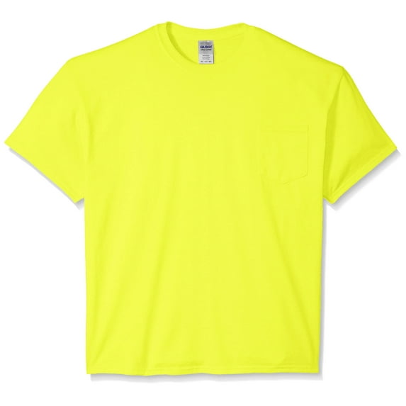 Gildan Mens classic short sleeve t-shirt with pocket