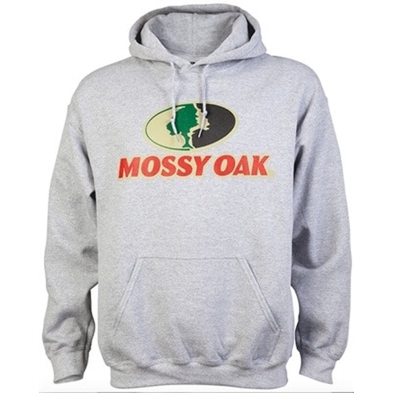 Gildan Mossy Oak Men's Hoodie / Sweatshirt - Sport Grey - Medium