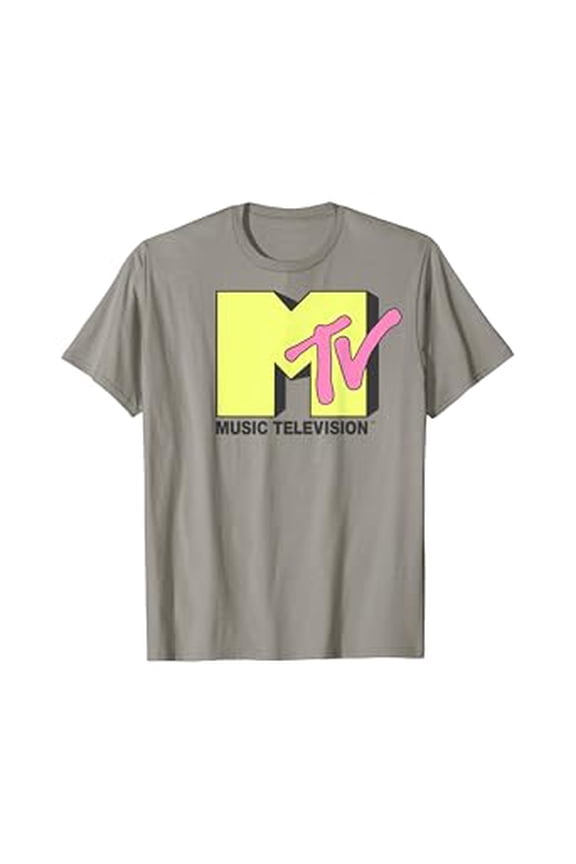 Mtv Logo Pastel Graphic Hot Trending T-Shirt Unisex S To 5Xl