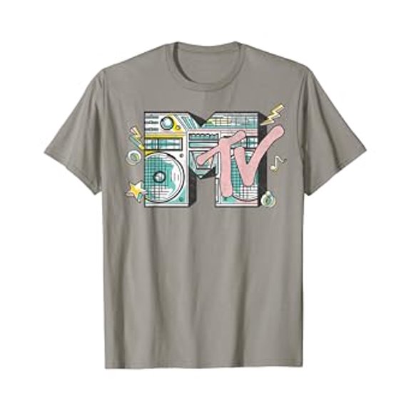 Gildan Mtv Logo Vintage Birthday Gifts I Want My Boombox Graphic Hot Trending T-Shirt Unisex S To 5Xl