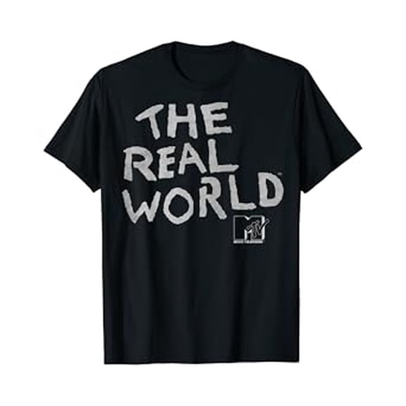 Gildan Mtv The Real World Gray Title Graphic Hot Trending T-Shirt Unisex S To 5Xl