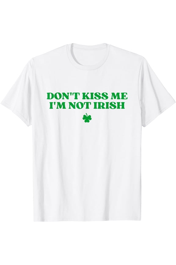 NEW! St. Patrick’s Day Lucky , Shamrock t-shirt Gift for Her Just ONESIDE