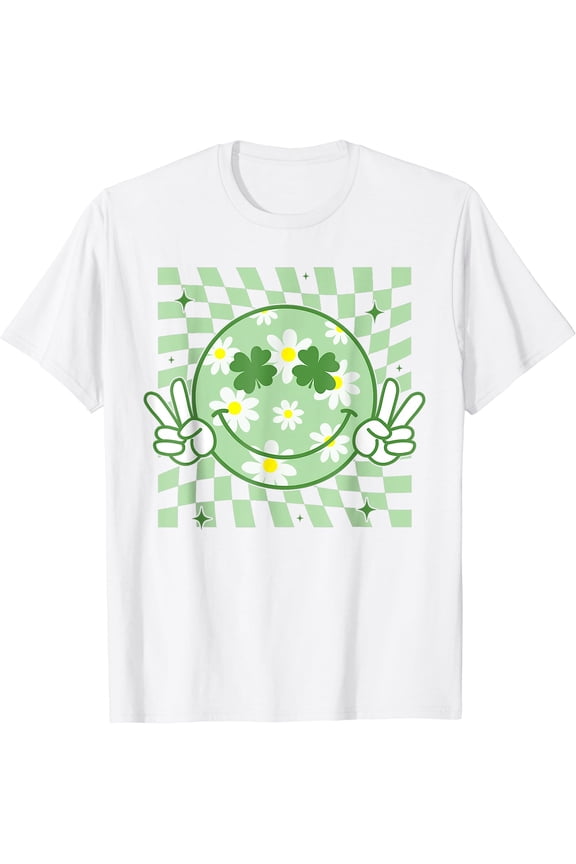 NEW! St. Patrick’s Day , Shamrock t-shirt, Lucky Clover T-Shirt for Men Just ONESIDE