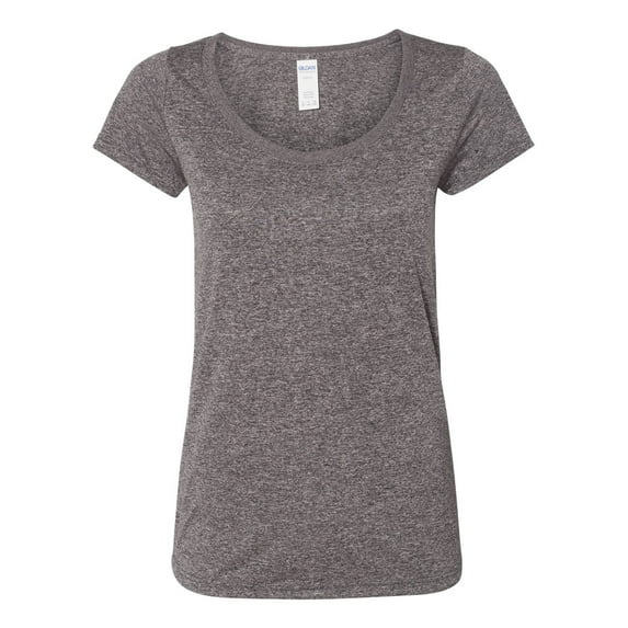 Gildan Performance® Core Women's T-Shirt 46000L - Heather Sport Black Size XL