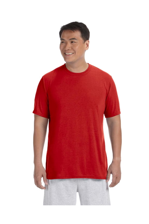 Performance Adult Tee , G420 , Red , Small
