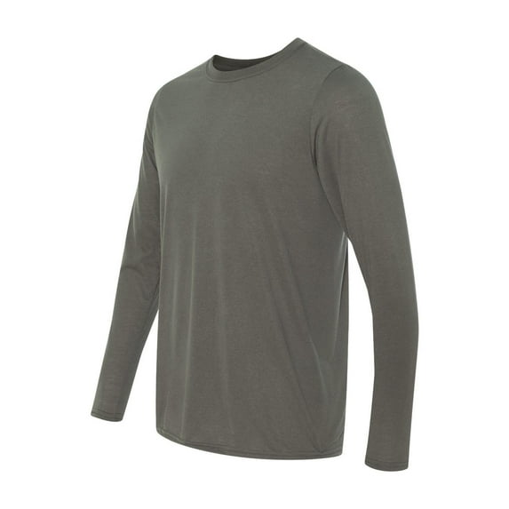 Gildan - Performance Long Sleeve T-Shirt - 42400 - Charcoal - Size: L