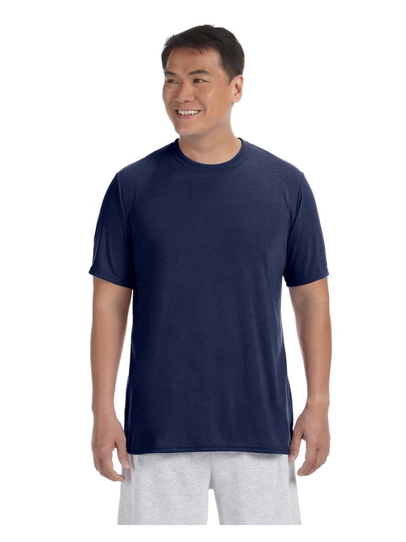 - Performance T-Shirt - 42000, Navy, M, Pack Of 3, Mens T-Shirts