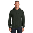 thumbnail image 1 of Gildan Pocket Sweatshirt, Men's DryBlend Long Sleeve Hooded Sweater, Classic Fleece Hoodie, Forest, XL, 1 of 6