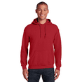 thumbnail image 1 of Gildan Pocket Sweatshirt, Men's DryBlend Long Sleeve Hooded Sweater, Classic Fleece Hoodie, Red, M, 1 of 6
