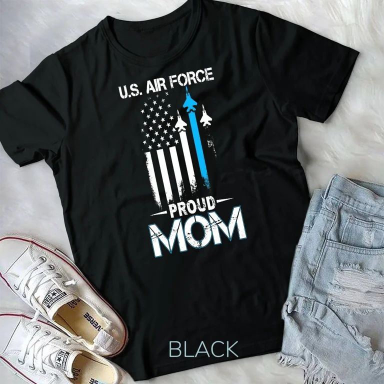 Pride Military Family - Proud Mom U.S. Air Force T-Shirt Pride Military Family - Proud Mom U.S. Air Force T-Shirt