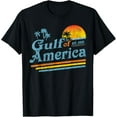 thumbnail image 1 of Gildan Retro Gulf Of Us America 2025 American Flag Gulf Mexico Hot Trending T-Shirt Unisex S To 5Xl, 1 of 3