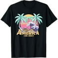 thumbnail image 1 of Gildan Retro Vintage Birthday Gifts Gulf Of Us America 2025 American Gifts Hot Trending T-Shirt Unisex S To 5Xl, 1 of 3