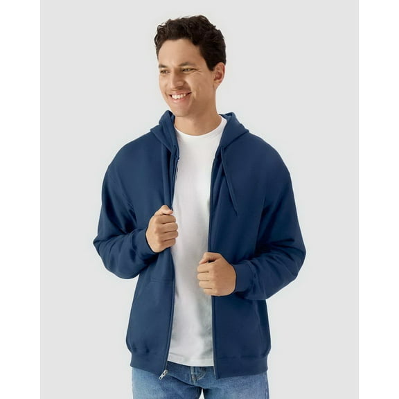 Unisex Softstyle Fleece Full Zip Hooded Sweatshirt