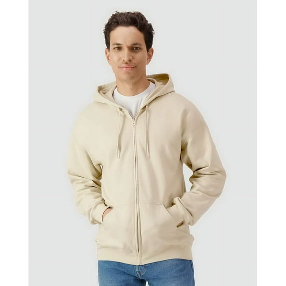 Unisex Softstyle Fleece Full Zip Hooded Sweatshirt