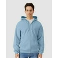 thumbnail image 1 of Unisex Softstyle Fleece Full Zip Hooded Sweatshirt, 1 of 3