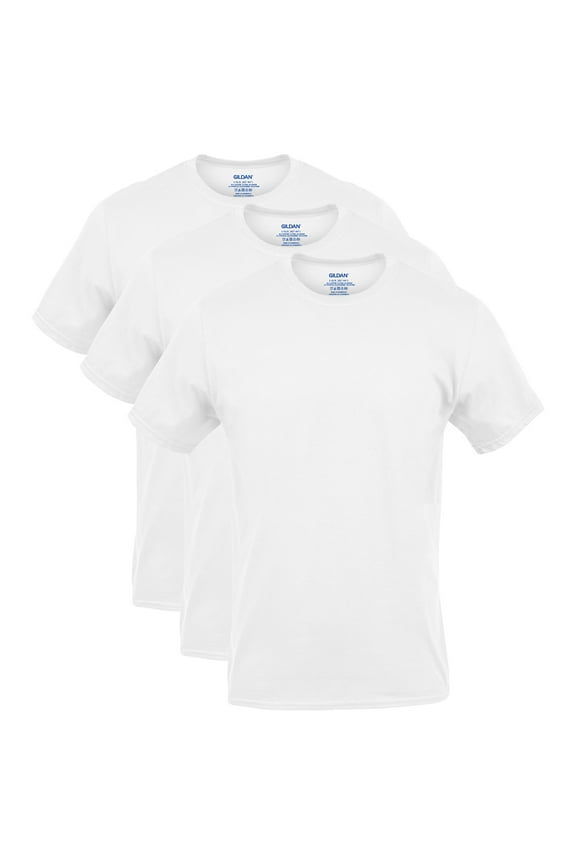 Men's Cotton Stretch Crew Neck Short Sleeve Tee, 3-Pack, Sizes S-2XL