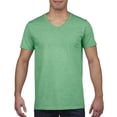 thumbnail image 1 of Gildan SftStyle VNeck HthIrish, 1 of 2