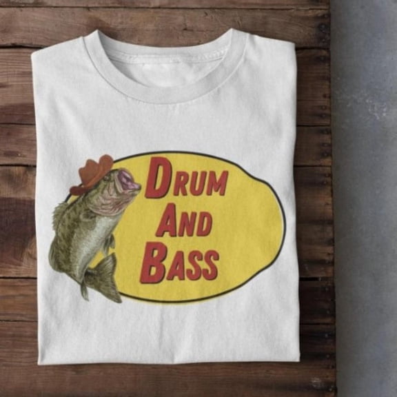 Gildan Shirts _ Edm Drum And Bass Music Merch T-Shirt, Funny Rave T-Shirt, Dubstep T-Shirt _ Color_ White _ Size_ Various