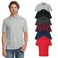 thumbnail image 1 of Gildan Short Sleeve Jersey Polo, Assorted Color, Sizes S-5XL, 6 Pack, 50/50 Cotton/Poly DryBlend, Men's Shirt, 1 of 7