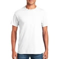 thumbnail image 1 of Gildan Short Sleeve T-Shirt -GR50, Men's Crew Neck Tee 100% Heavy Cotton T-Shirt, (S, White), 1 of 5