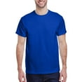 thumbnail image 1 of Gildan Short Sleeve T-Shirt -GR50, Men's Crew Neck Tee 100% Heavy CottonT-Shirt, (XL, Royal), 1 of 5
