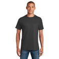 thumbnail image 1 of Gildan Short Sleeve T-Shirt for Men - 3XL Size | 100 Heavy Cotton Crew Neck Tee, Charcoal, 5.3 oz, 1 of 6