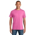 thumbnail image 1 of Gildan Short Sleeve T-Shirt for Men, Heavy Cotton Crewneck Classic Shirt, Azalea Tee, L, 1 of 5