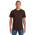 thumbnail image 1 of Gildan Short Sleeve T-Shirt for Men, Ultra Cotton Crewneck Classic Shirt, Dark Chocolate, M, 1 of 6