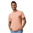 thumbnail image 1 of Gildan Short Sleeve T-Shirt for Men, Heavy Cotton Crewneck Classic Shirt, Dusty Rose Tee, 5XL, 1 of 5