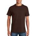 thumbnail image 1 of Gildan - Short Sleeve T-Shirt for Men's – 2XL Size | 100% Heavy Cotton Crew Neck Tee, Assorted Color T-Shirt, 5.3 Oz | Single Pack - Dark Chocolate, 1 of 5