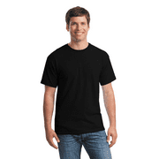 - Short Sleeve T-Shirt for Men's - S Size | 100% Heavy Cotton Crew Neck Tee, Assorted Color T-Shirt, 5.3 Oz | Single Pack – Black