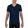 thumbnail image 1 of Gildan Soft Style V-Neck Navy, 1 of 2