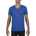 thumbnail image 1 of Gildan Soft Style V-Neck Royal, 1 of 2