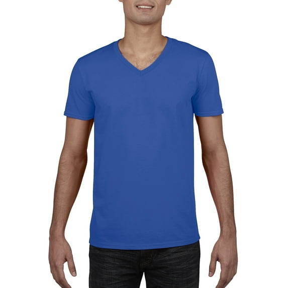 Gildan Soft Style V-Neck Royal