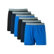 Gildan SoftStyle Men's Knit Boxer Underpants, 6-Pack, Sizes S-2XL